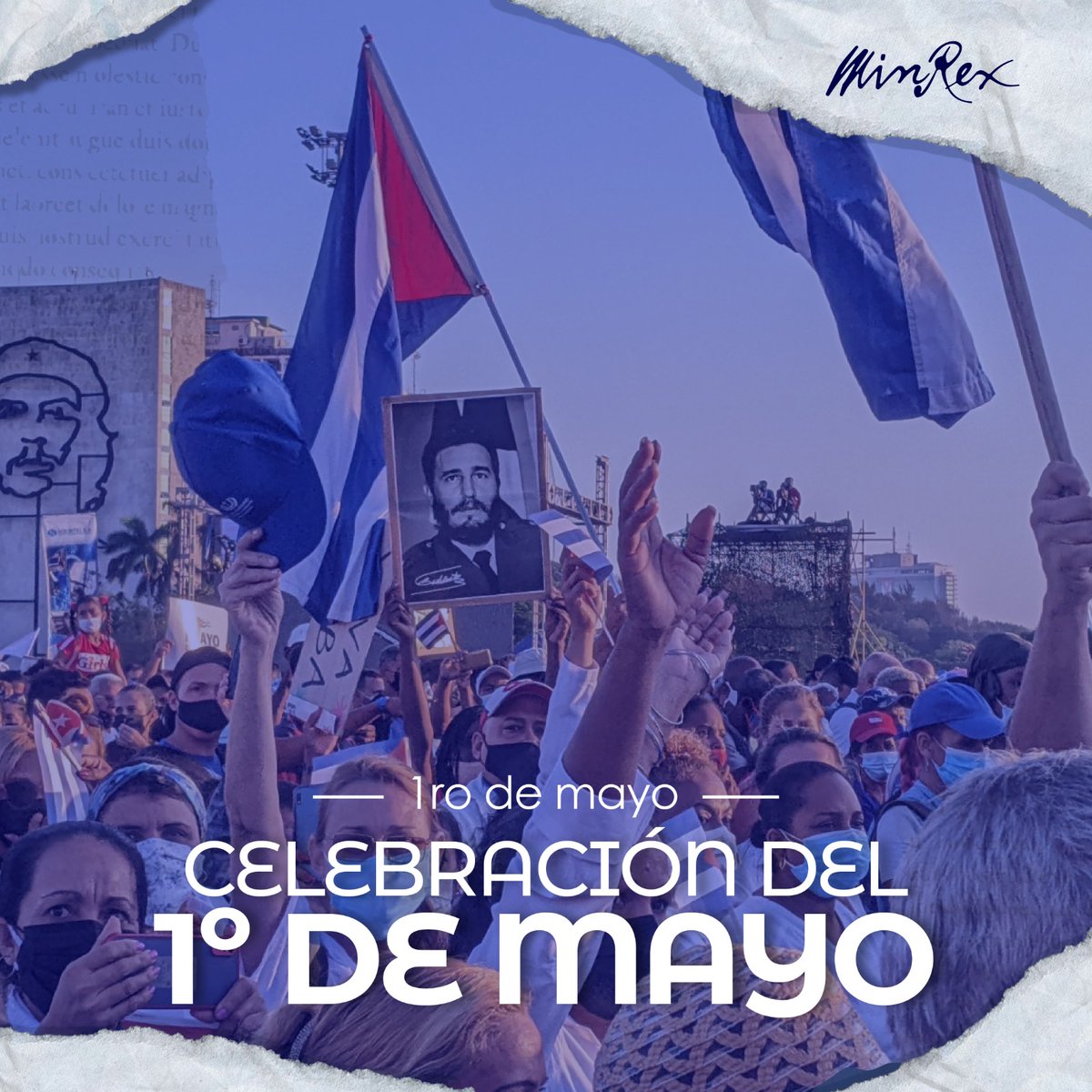 Hoy #1Mayo celebramos el Día Internacional de los Trabajadores, con compromiso de seguir defendiendo esta Revolución Socialista de los humildes, por los humildes y para los humildes, frente a las constantes agresiones imperialistas.

#PorCubaJuntosCreamos y seguiremos venciendo.