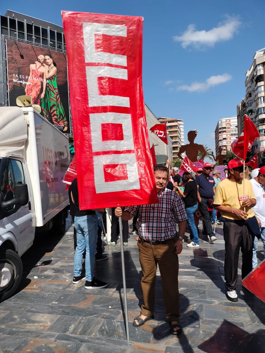 Empezamos el #1M #ProtegerLoConquistadoGanarFuturo en Murcia y Cartagena