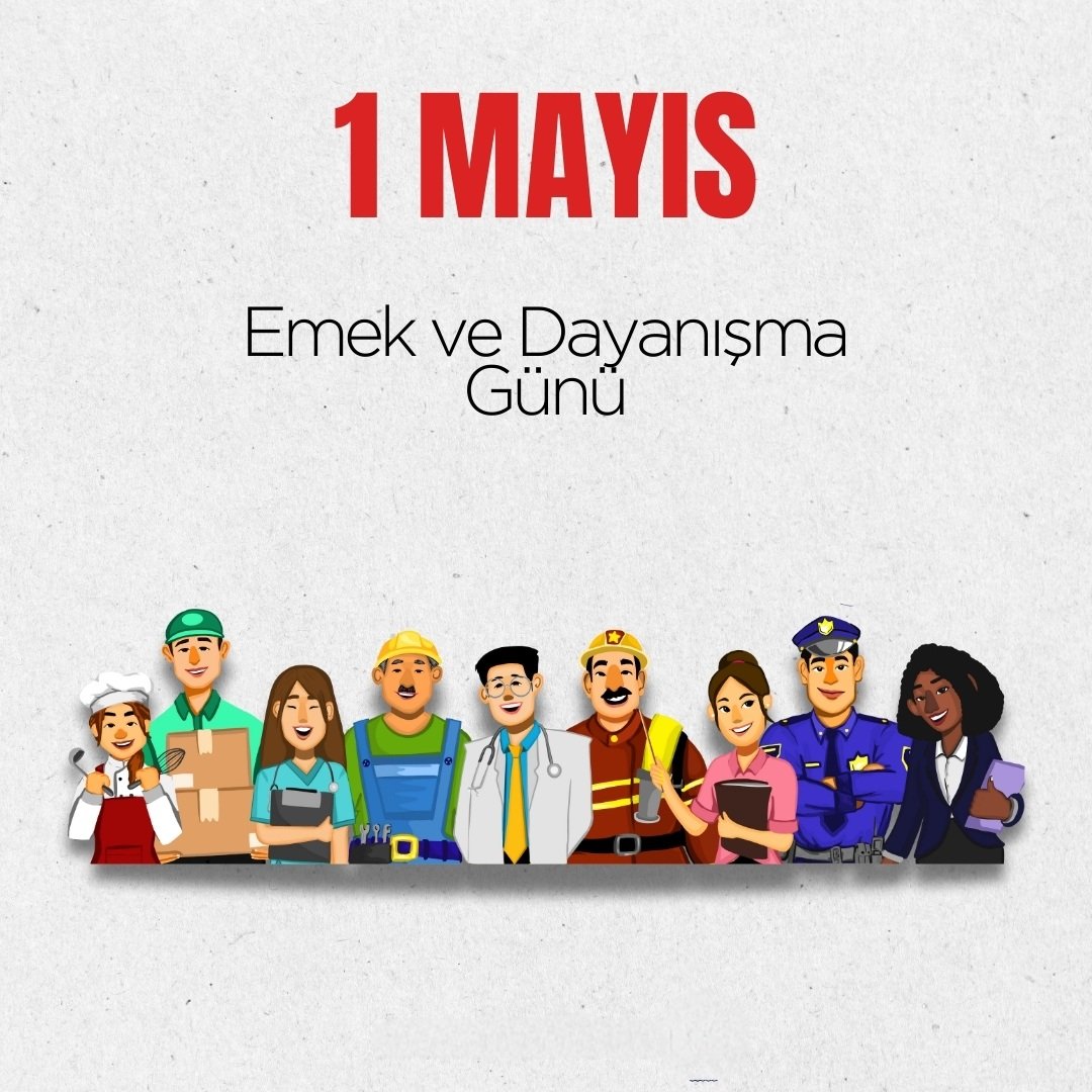 🇹🇷💐#1MAYIS Emek ve Dayanışma Günü
Hangi iş kolunda olursan ol özünde emek ve alın teri var.