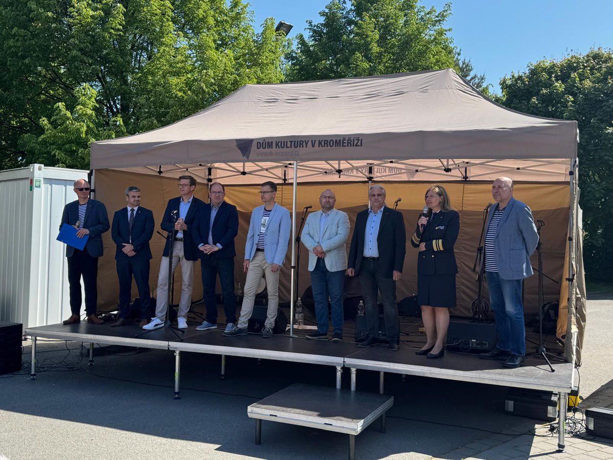 Ve Kroměříži jsme dnes odstartovali novou sezónu na Baťově kanálu! Díky @BatuvKanal, @mdcr_cz, @rvc <a href="/PovodiM/">Povodí Moravy, s. p.</a> za spolupráci na rozvoji této krásné vodní cesty. Plavební komora Rohatec nás brzy posune blíž k Hodonínu! #BatůvKanál #plavebnísezóna #Rohatec