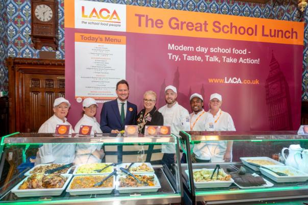 MP Stephen Morgan attends LACA’s Great School Lunch event 
laca.co.uk/news/mp-stephe…