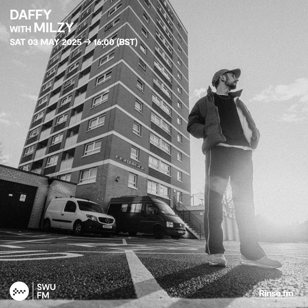 Milzy joins me on <a href="/SWUFM/">SWU.FM</a> this Saturday 16:00 - 18:00 📻

Bristol - 103.7fm / everywhere else - <a href="/RinseFM/">Rinse FM</a>