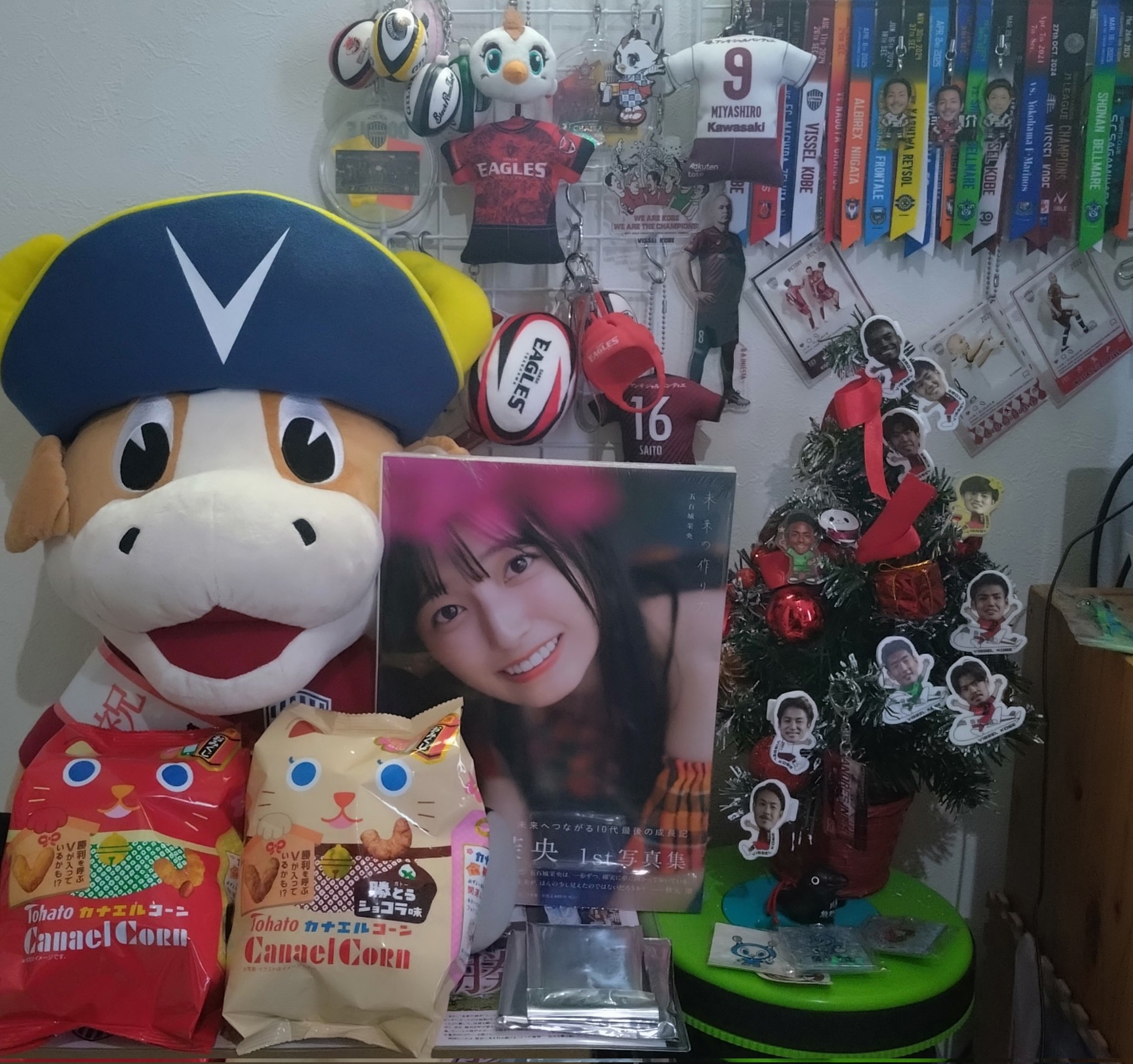 五百城茉央 ヴィッセル神戸 コラボタオル これはライブで使え