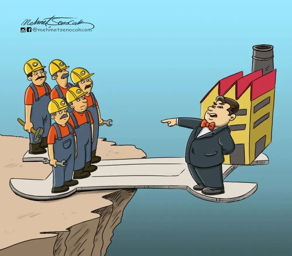 Her şey bir emeğin ürünüdür. 

1 Mayıs Emek ve Dayanışma Günü kutlu olsun.

#1mayıs #emekvedayanışmagünü #iş #emek #işçi #işçibayramı #karikatür #mehmetşenocak