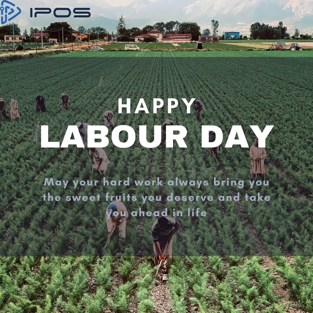 iPos_app's tweet photo. Happy Labour Day to all our amazing agro-dealer partners! 🌾💚 Your hard work and dedication are the backbone of our agricultural community. Today, we celebrate YOU! Thank you for all you do to keep our farms and markets thriving. 🙌 #LabourDay #AgroDealers #ThankYou https://t.co/ru9UTumd4T
