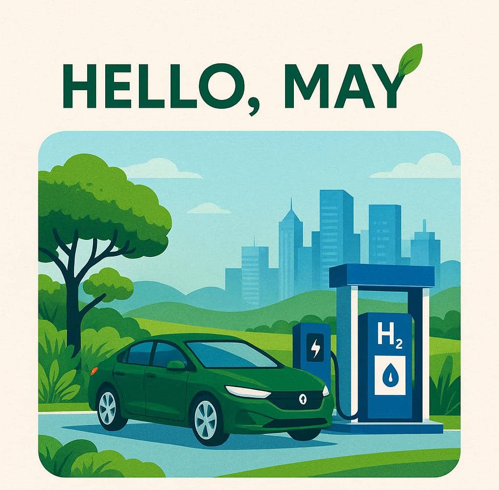 HydroGEM_Energy's tweet photo. Hello, May 🌱!
As the new month begins, Hydrogem renews its commitment to Africa's green revolution.
Hydrogen and Electric Mobility are the future  and the future is now.

Let's make May a month of bold, sustainable decisions! 🌍

#HydroGEM #NewMonth #ElectricMobility https://t.co/uFKGgpTu5p