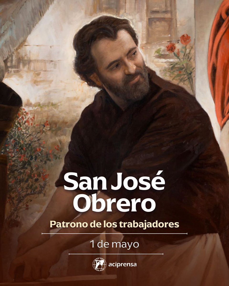 Cada 1 de mayo, la Iglesia Católica celebra a San José Obrero, Padre y Custodio del Señor, a quien hoy recordamos como “Patrono de los trabajadores”.

San José, esposo de la Virgen y padre adoptivo de Jesús, conoció muy bien el mundo del trabajo: fue carpintero –y muy