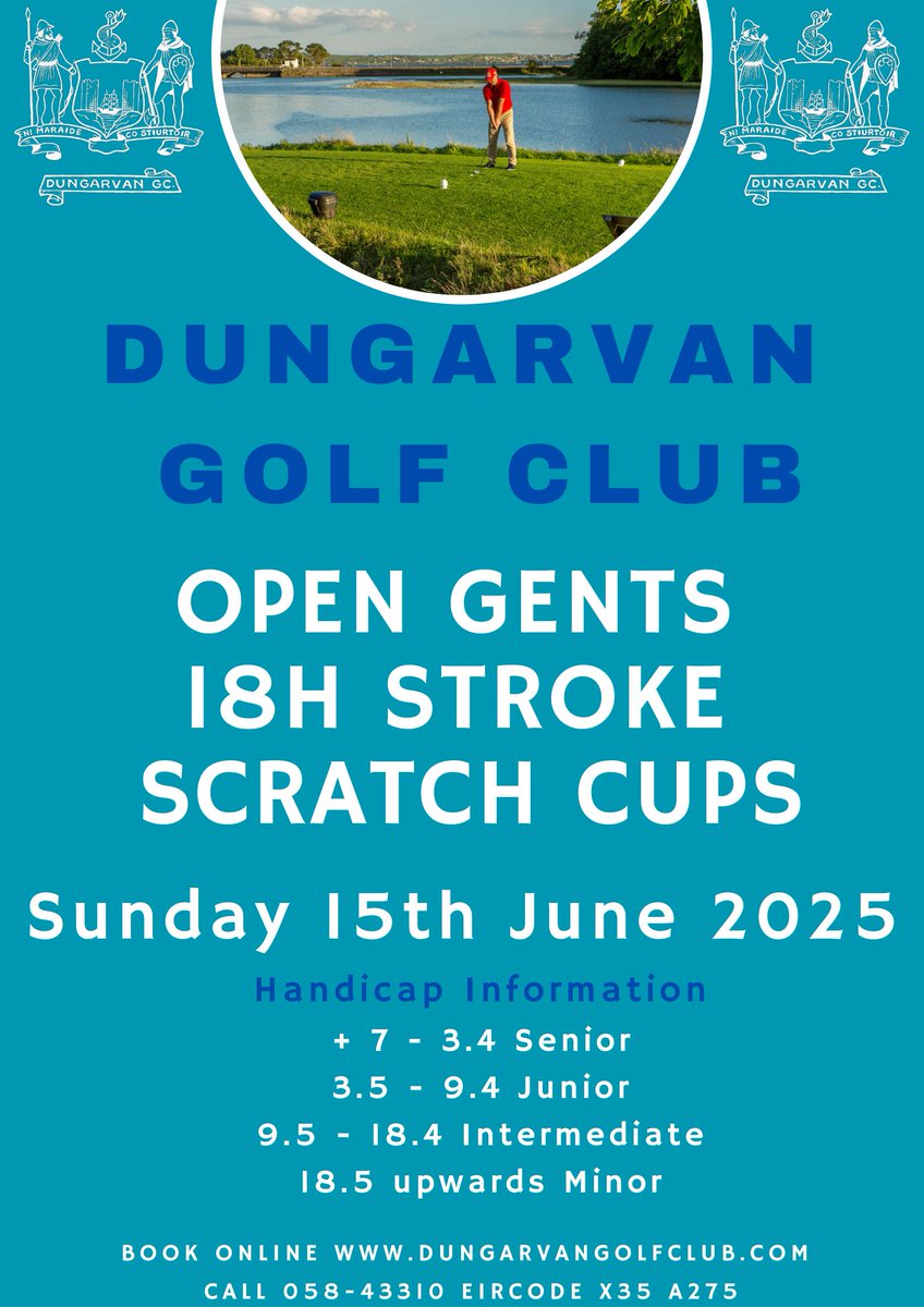 Our timesheets are now open online for our Open Gents Scratch Cups taking place on Sunday 15th June.

visitors.brsgolf.com/dungarvan#/ope…