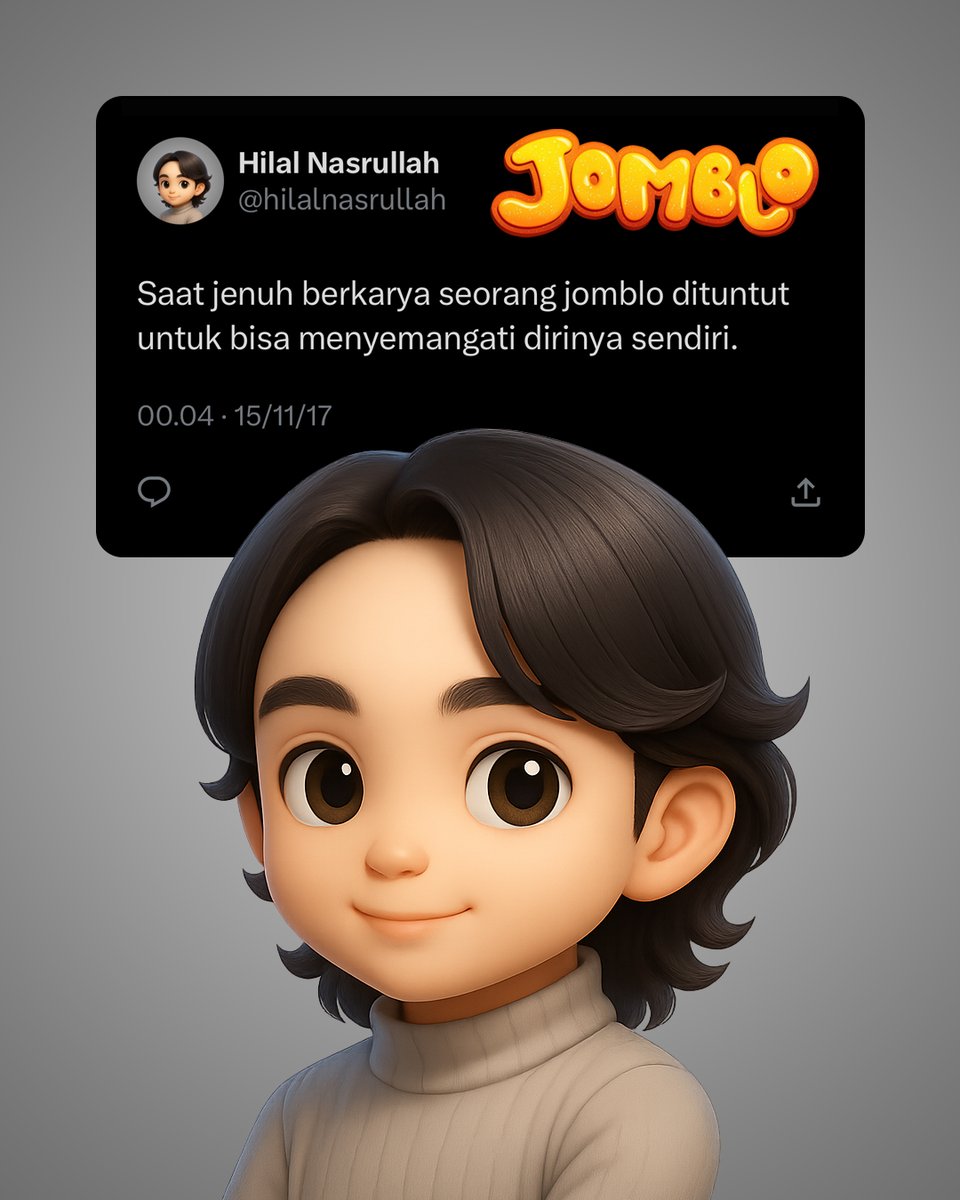 Kala nanti jodoh kan datang~

#JumboUntukSemua #JUMBO #FilmJUMBO