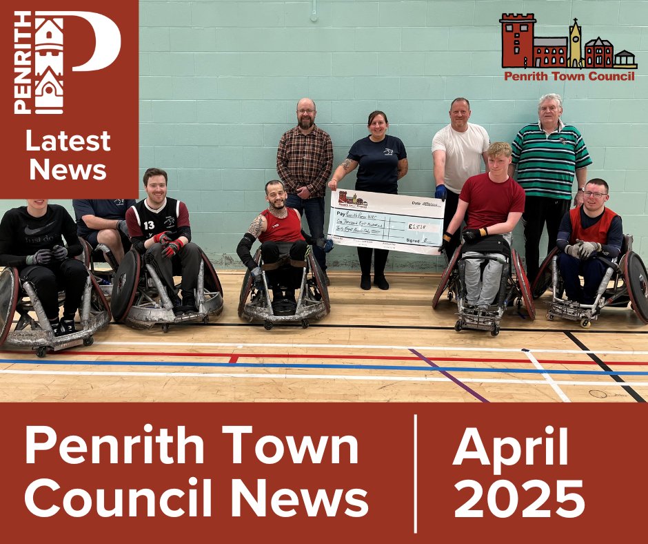 Read all about the latest developments at the Council in April's Penrith Town Council News!

This month's edition includes information about a Council grant to Penrith Pumas, Penrith May Day and more!

Read now: content.govdelivery.com/accounts/UKPEN…