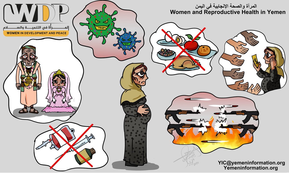 Read the latest issue of our publication Women in Development and Peace covering Women and Reproductive Health in Yemen:

Arabic: bit.ly/WDP31-AR
English: bit.ly/WDP31-EN