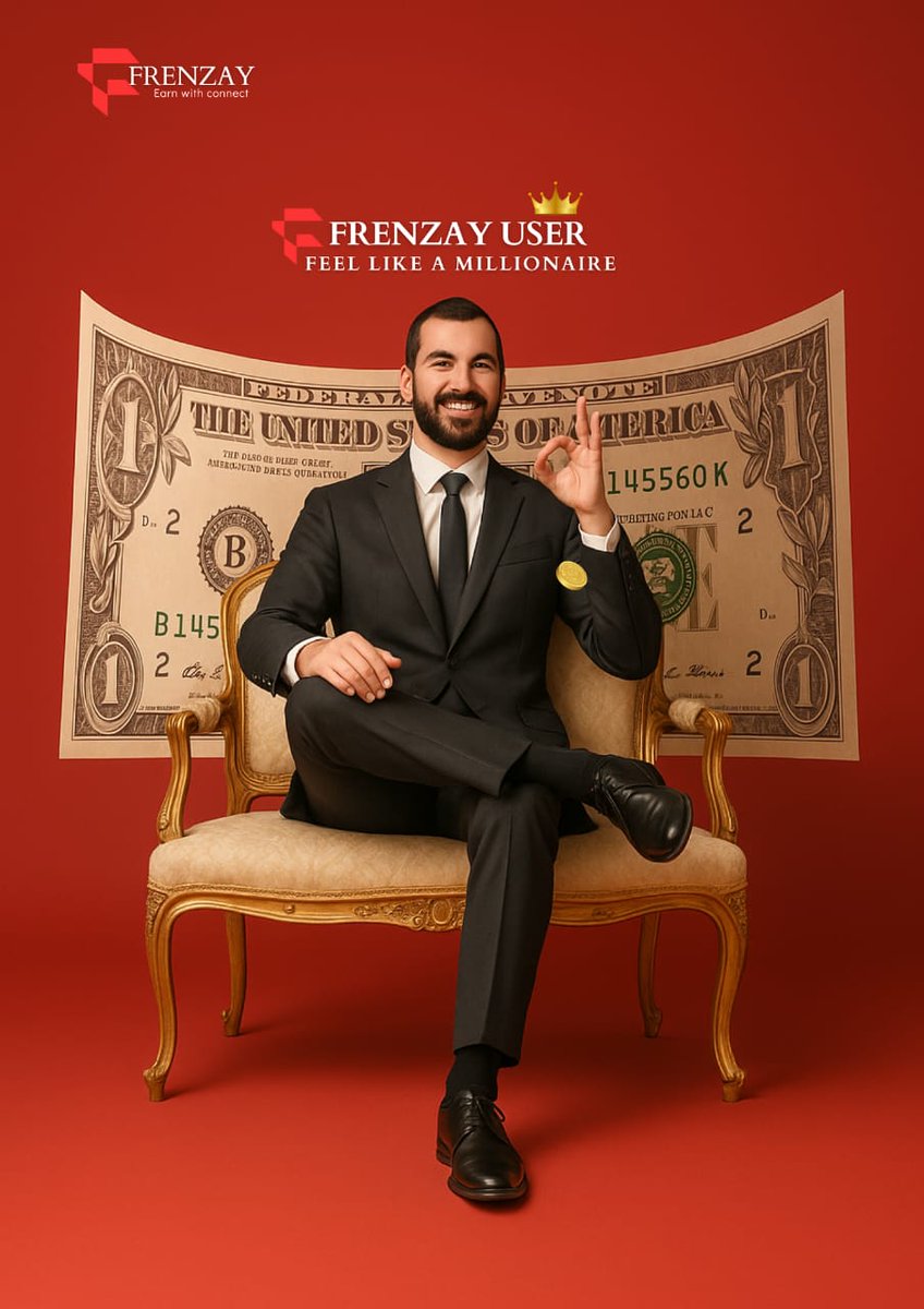 👑 FRENZAY USERS FEEL LIKE MILLIONAIRES! 💼💵

Why just scroll when you can earn?
Join Frenzay and turn your online presence into profit.

💰 Create. Connect. Cash out.

👉 Start today: Frenzay.com

#Frenzay #EarnWithConnect #FeelLikeAMillionaire #SmartEarning