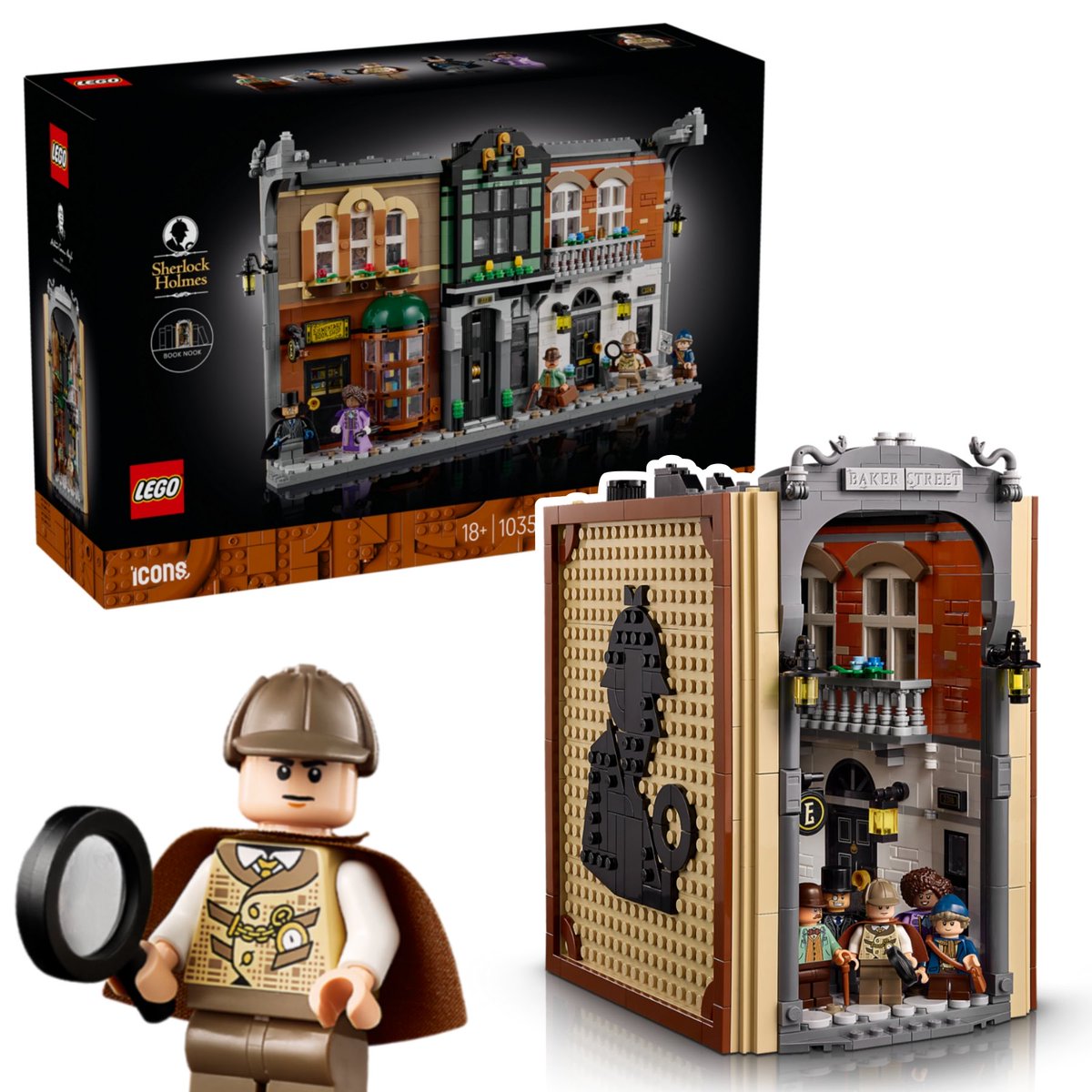 LegoTurk's tweet photo. Yeni LEGO Sherlock Holmes Kitap Köşesi duyuruldu! https://t.co/Lq2PIeGsgU