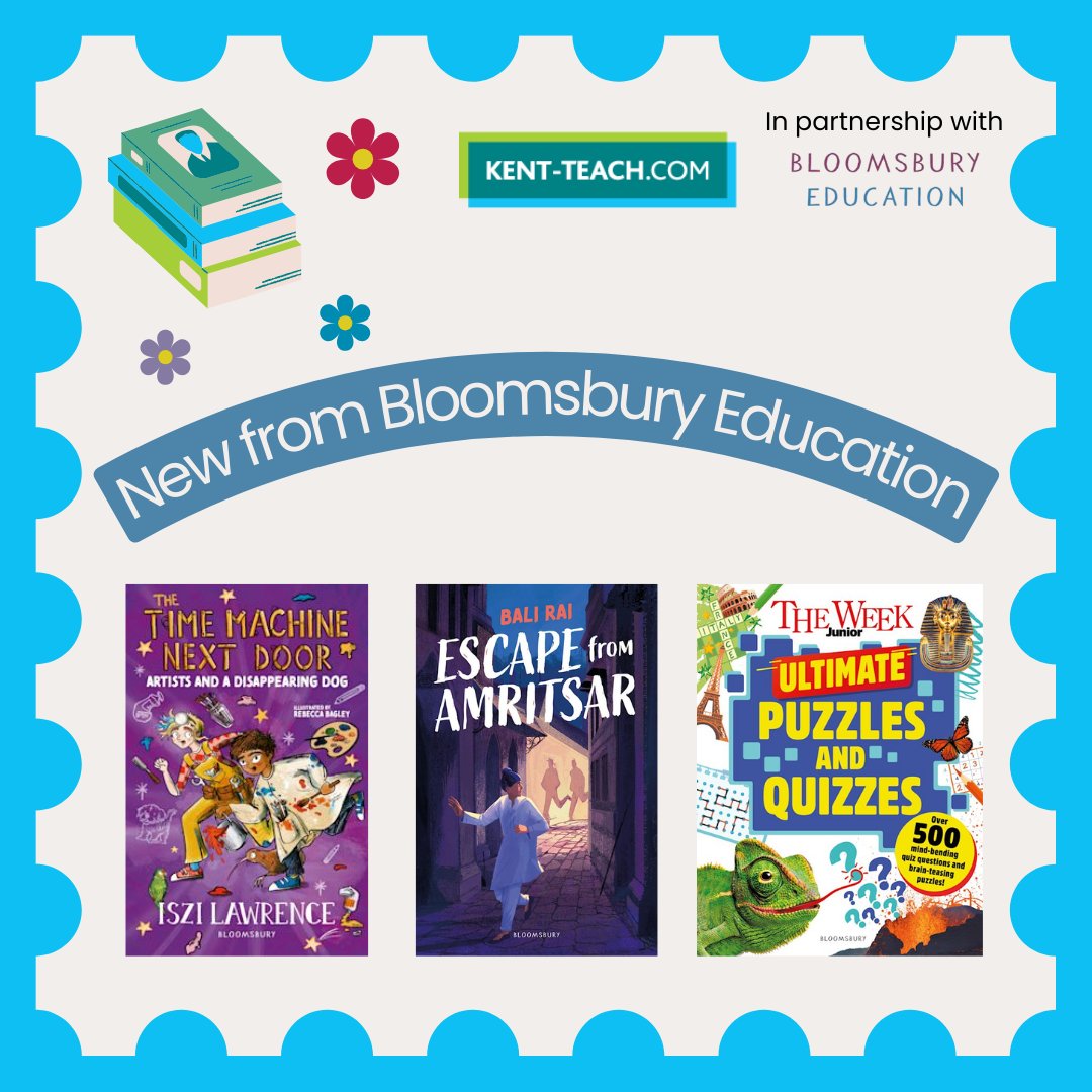 Kent-Teach (@kentschooljobs) on Twitter photo We're celebrating the new releases of our Big Summer Book Swap partner <a href="/BloomsburyEd/">Bloomsbury Education</a>. Perfect for curious minds and lifelong learners.
Interested in replenishing your own library? Why not join our Big Summer Book Swap: forms.office.com/e/Uxs081dfN0
#BSBS2025 #BookSwapKent #reading We're celebrating the new releases of our Big Summer Book Swap partner <a href="/BloomsburyEd/">Bloomsbury Education</a>. Perfect for curious minds and lifelong learners.
Interested in replenishing your own library? Why not join our Big Summer Book Swap: forms.office.com/e/Uxs081dfN0
#BSBS2025 #BookSwapKent #reading