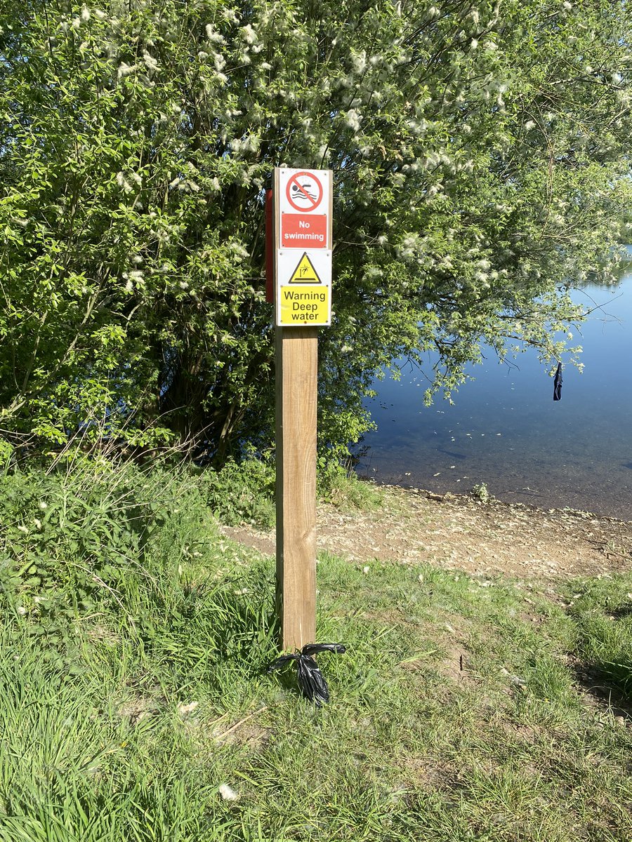A filled Dog Poo bag and a pair of swimming shorts hanging on a tree. Just a couple of the usual suspects found by the <a href="/hillholtwood/">Hill Holt Wood</a> CountrysideNK Ranger on <a href="/NorthKestevenDC/">North Kesteven District Council</a> Millennium Green this morning. Neither of them life savers btw if the life saving throw rope is missing.
