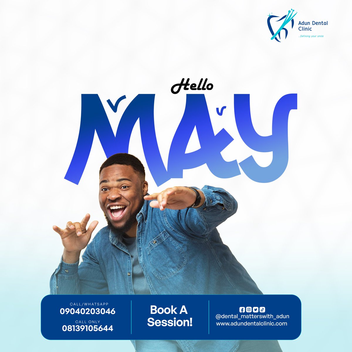Adun_Smilemaker's tweet image. May this new month bring you happiness, success, and a cavity-free smile!
Tags: Happy New Month Happy Workers Yamal Amen Barca Mercy Ooni #LabourDay