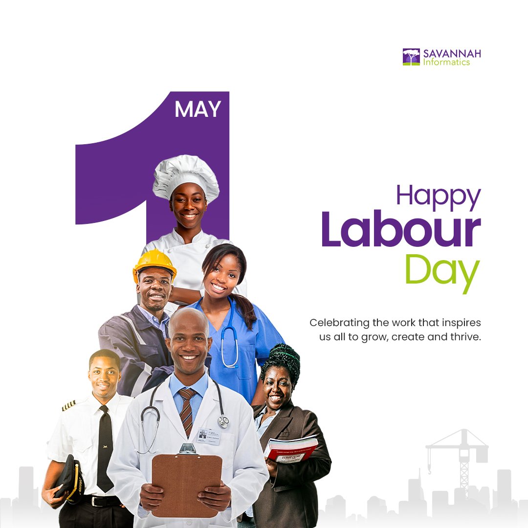 We are committed to empowering healthcare providers and improving patient outcomes through innovative data solutions. 

Let’s continue working together to transform health systems around the world.

Happy Labour Day from all of us at Savannah Informatics  🇰🇪