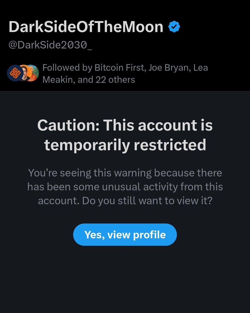 The matrix is angry with you @DarkSide2030_