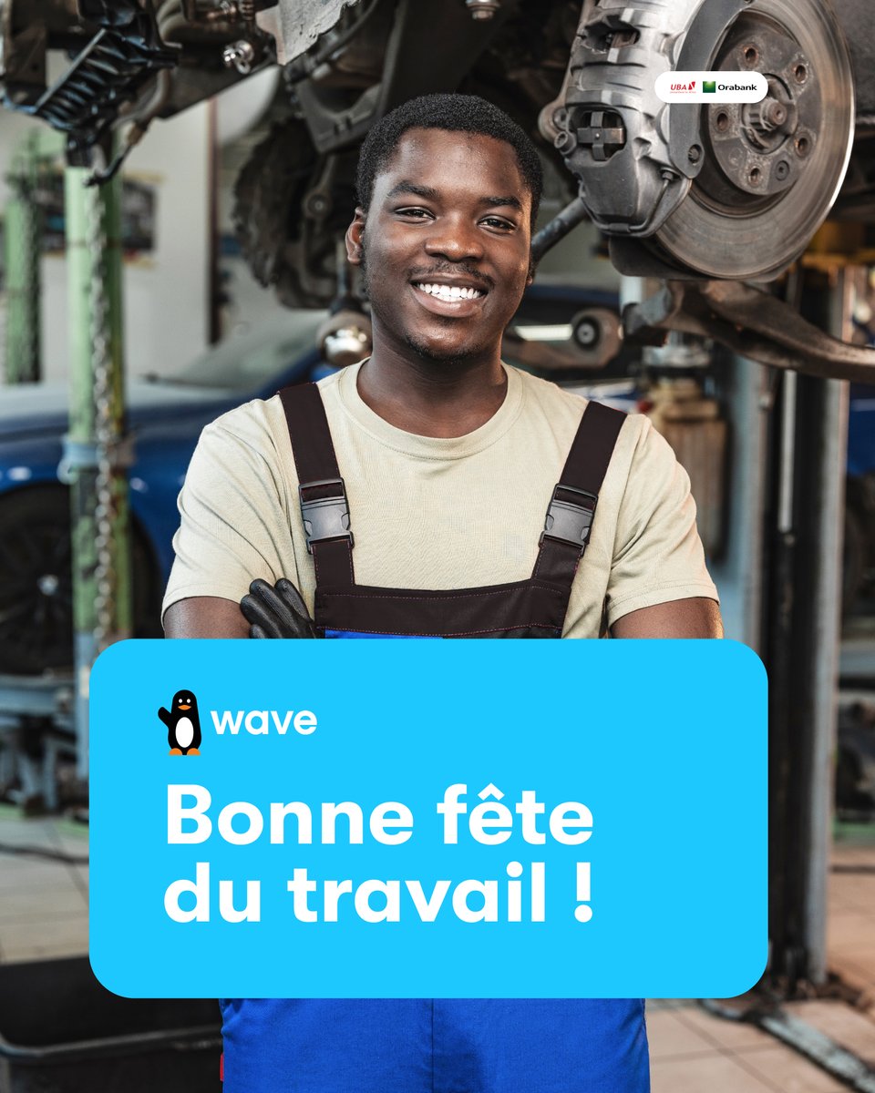 Aujourd'hui, on célèbre ceux qui bâtissent le monde chaque jour avec passion et détermination. Bonne fête du travail à tous les travailleurs et travailleuses ! 💪✨ 
#FêteDuTravail #Gratitude #Waveci #Workersday