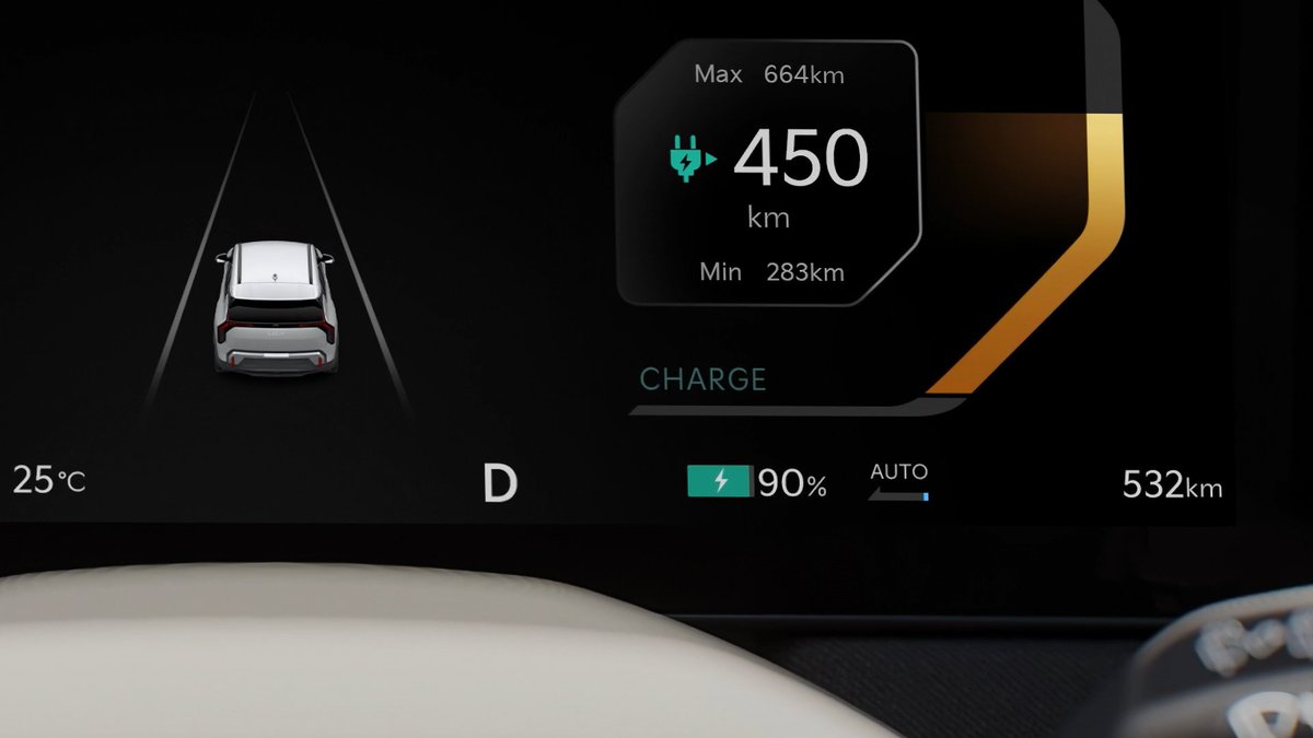 Kia_Worldwide's tweet photo. Take a break from the brake. 

The EV3’s Smart Regenerative System Plus will hit the brakes at the perfect moment for you.

#Kia #EV #EV3 #MovementThatInspires

*Some features and specifications may vary depending on the country. https://t.co/nHqeMx4Il4