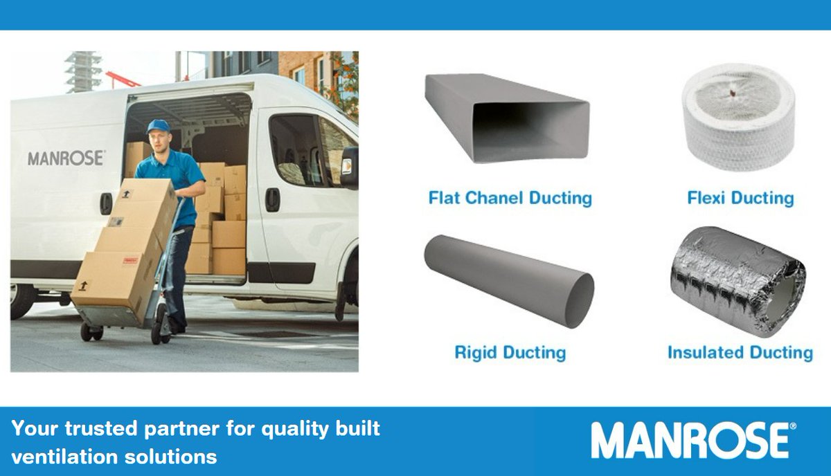 Manrose_'s tweet image. Not all ducting is created equal. From rigid ducting for long-term durability to flexible ducting for tricky spaces, we provide high-quality #DuctingSolutions for every installation

Ensure maximum airflow &amp;amp; #Efficiency—choose the right ducting today: manrose.co.uk/product-catego…