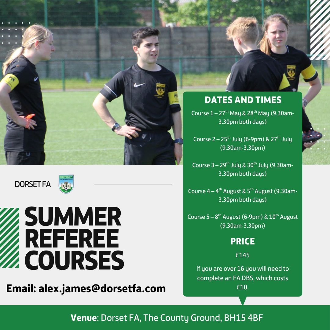 Dorset County Football Association tweet media