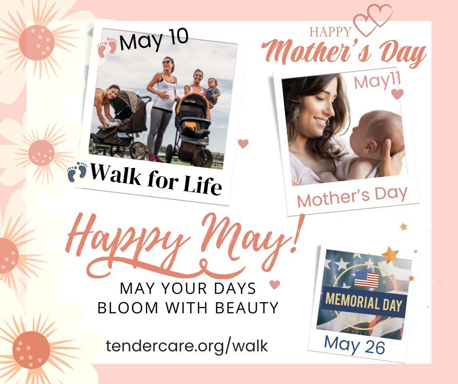 TCPregnancyCtr's tweet image. Happy May! Wishing you days full of beauty and bloom! 🌸 #SpringJoy #momsday #celebrate