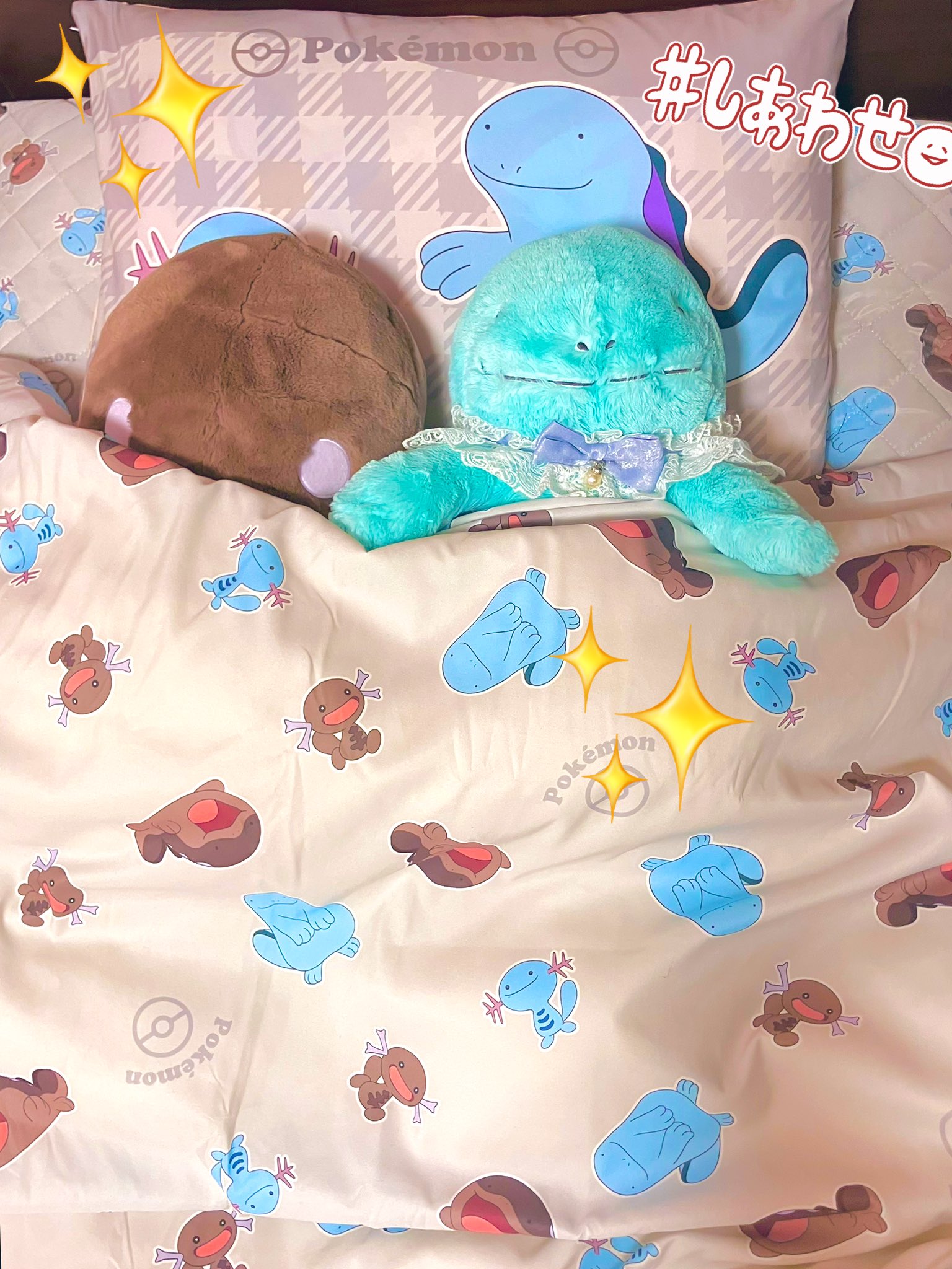ポケモン 敷きパッド ヌオー ドオー 枕パッド ポケモンすき on X