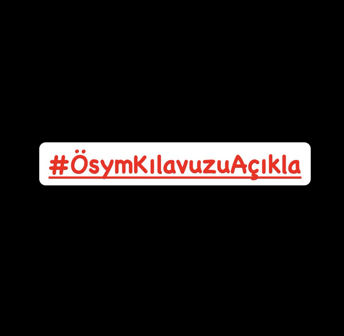 Kılavuzun ivedilikle açıklanmasını istiyoruz.
<a href="/OSYMbaskanligi/">ÖSYM</a> <a href="/BayramAliErsoy/">Bayram Ali Ersoy</a> 
#ÖsymKılavuzuAçıkla