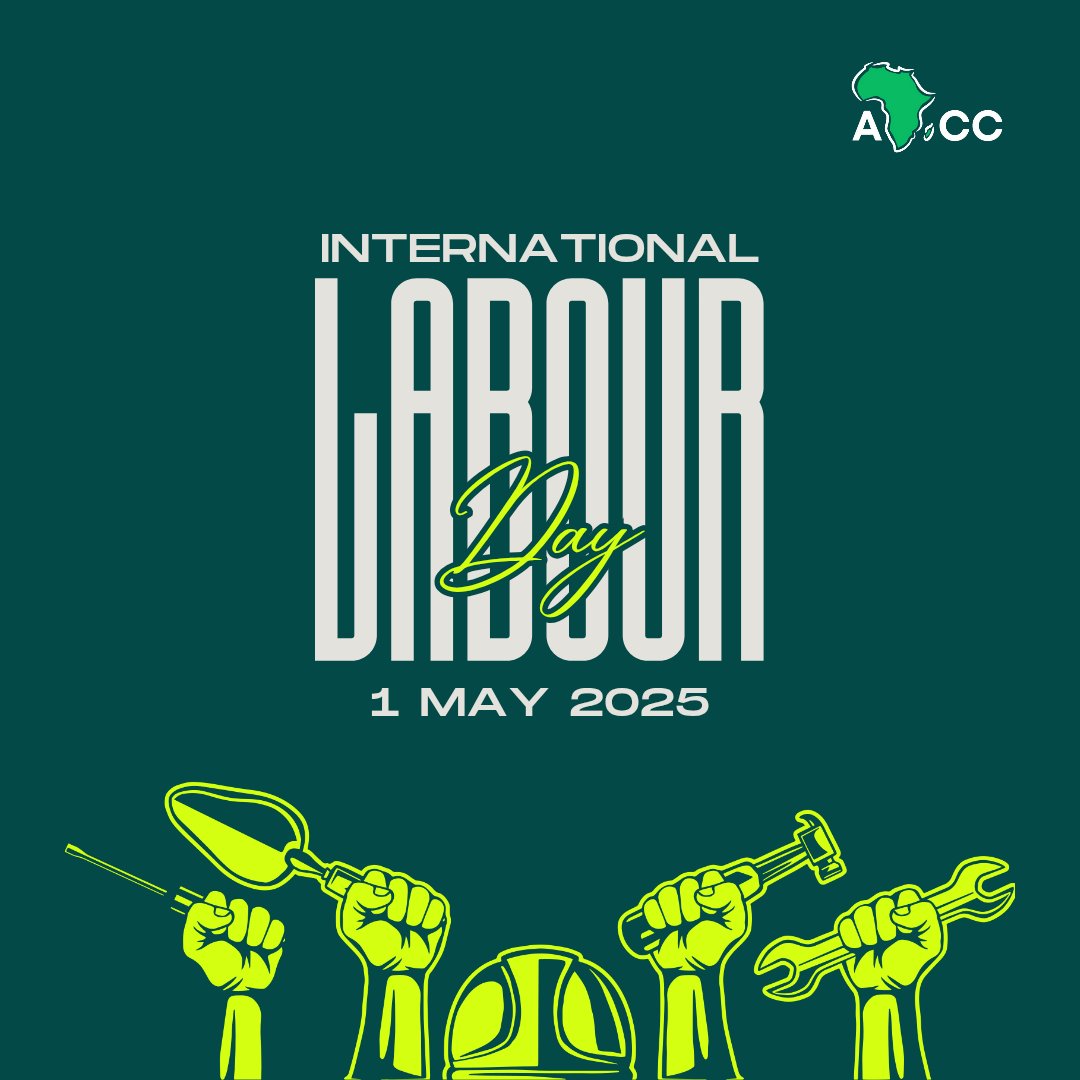 AfClimateCorps's tweet photo. This #LabourDay, we celebrate the hands shaping a greener, sustainable Africa. From farmers to climate activists, your work powers change. Africa Climate Corps stands with you—building climate resilience, one job at a time. https://t.co/iRghnoFU7R