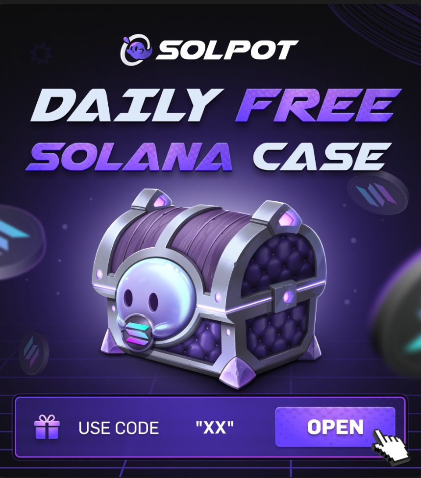 free #Solana $sol $olana
🤑
🪙
solpot.com/r/xx