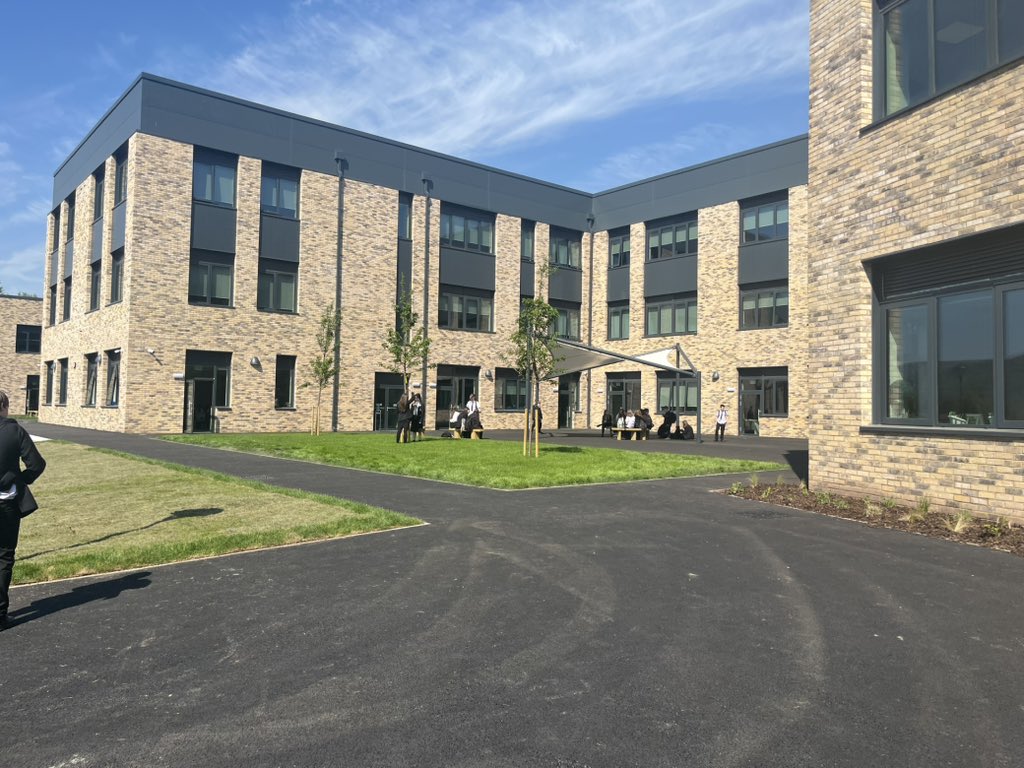 Enjoying break time in our new spaces