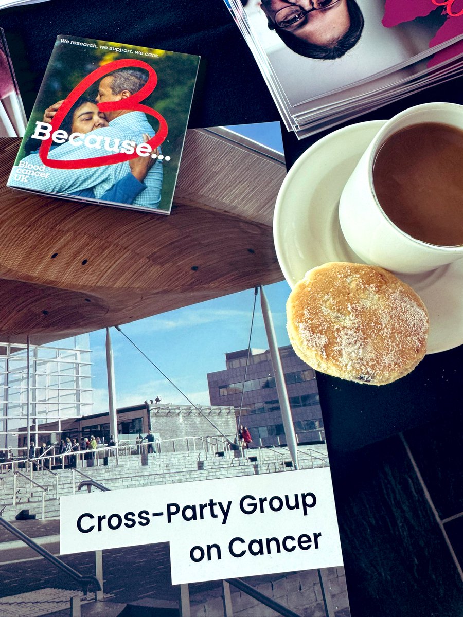 Great to be <a href="/SeneddWales/">Welsh Parliament</a> for a Cross Party Group on #Cancer Reception with one of our wonderful Ambassadors Johanna &amp; <a href="/hilaryr_webb/">Hilary Webb</a> - we’re talking about #bloodcancer #clinicaltrials &amp; our direct referral service