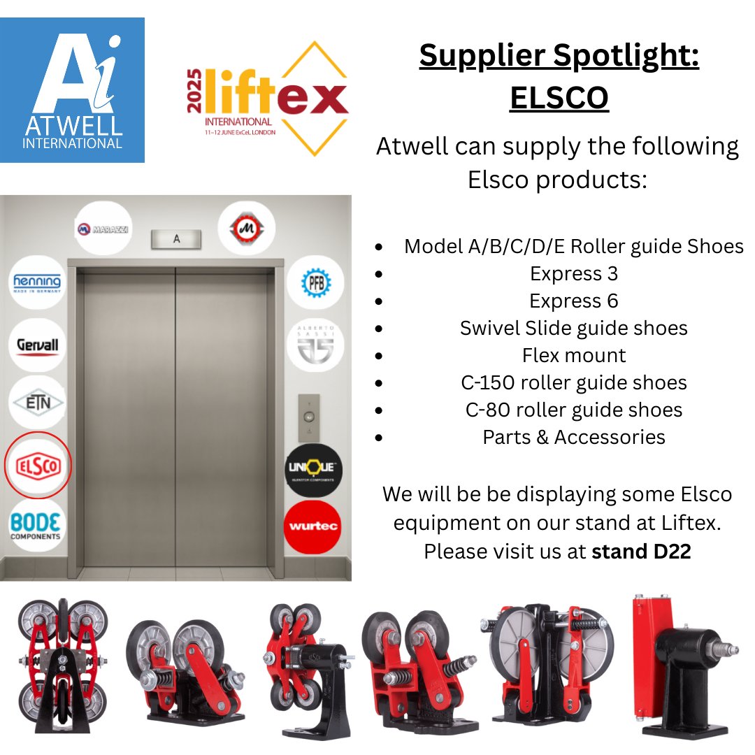 SUPPLIER SPOTLIGHT: Elsco. Visit us LIFTEX 2025, Stand D22.