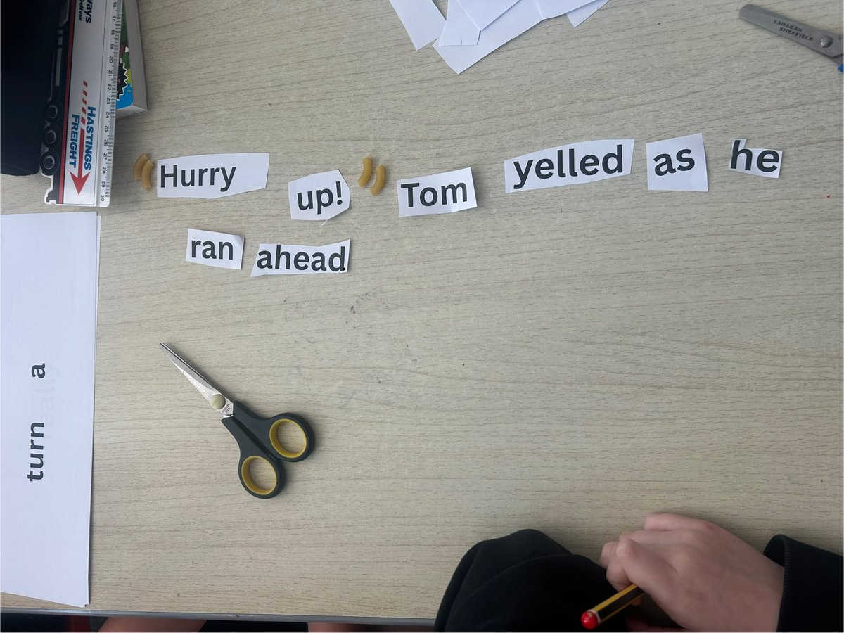 Such a fun and interactive lesson for using inverted commas in a dialogue. The LKS2 children loved this!! ❤️🗣️