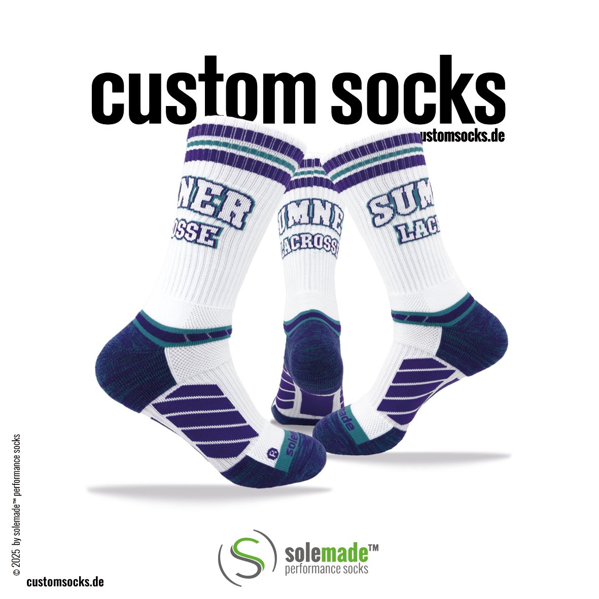 #customsocks - Teamspirit bis in die Zehenspitzen!
Das Sumner Lacrosse Team hat bei uns  individuell gestaltete Socken bestellt  –
Shoutout and Brianne &amp; Richard.

customsocks.de

- 

#CustomSocks #SumnerLacrosse #LacrosseStyle #solemade #socks #mostcomfysocks #gotsocks?