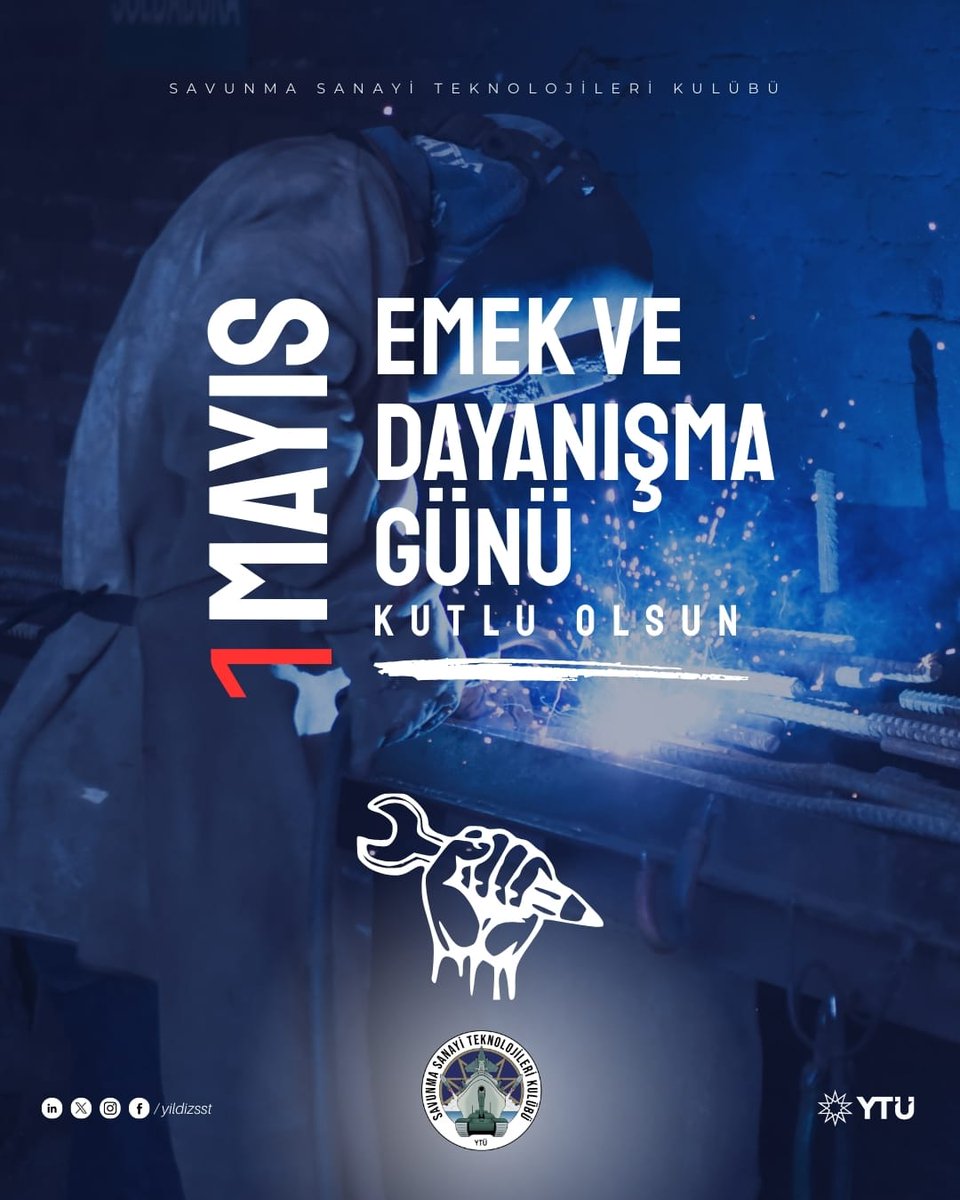 Bir ülkenin geleceği, sadece hayallere değil, o hayalleri çalışarak inşa eden ellere dayanır.

Emeğiyle bu ülkenin geleceğini inşa eden herkesin 1 Mayıs Emek ve Dayanışma Günü kutlu olsun.
