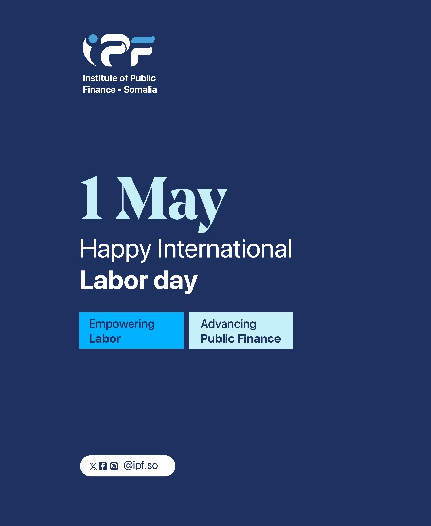 IpfSomali's tweet photo. Honoring Somalia’s workforce this #LaborDay2025! 🛠️Empowered workers → stronger, more transparent public finance. 

Let’s keep pushing for fair wages, inclusive policies &amp; fiscal justice. 📷 Empowering Labor, Advancing Public Finance #IPFSomalia #EmpoweringLabor#PublicFinMatters https://t.co/bR5YQJ9kWd