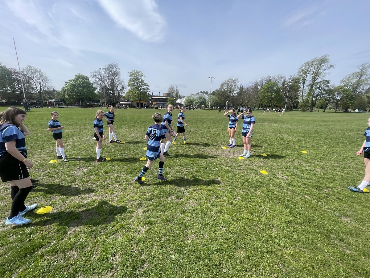 Brilliant day at Perthshire RFC with the <a href="/LHS_HWB/">Larbert High School HWB</a> girls rugby team for the SRU Girls Evolution Festival. The development they have shown within their confidence, skill set and game play has been incredible this year. So proud!⭐️🏉