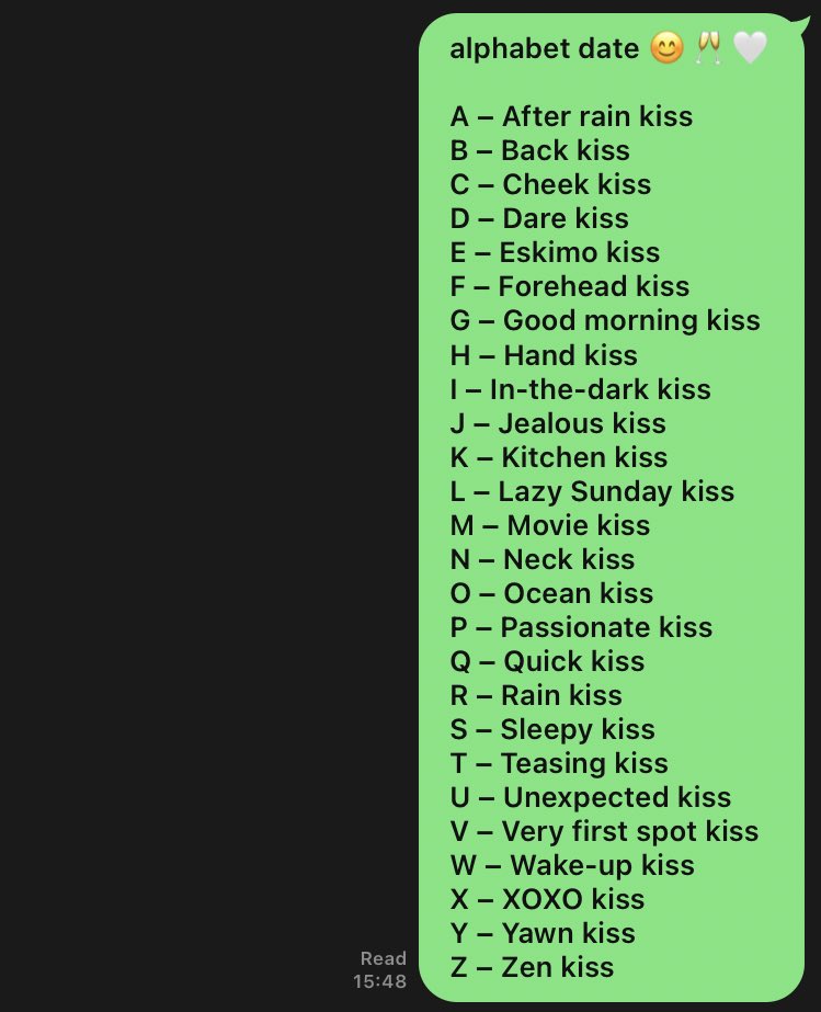 realisticis's tweet image. udah ada list nya 💋