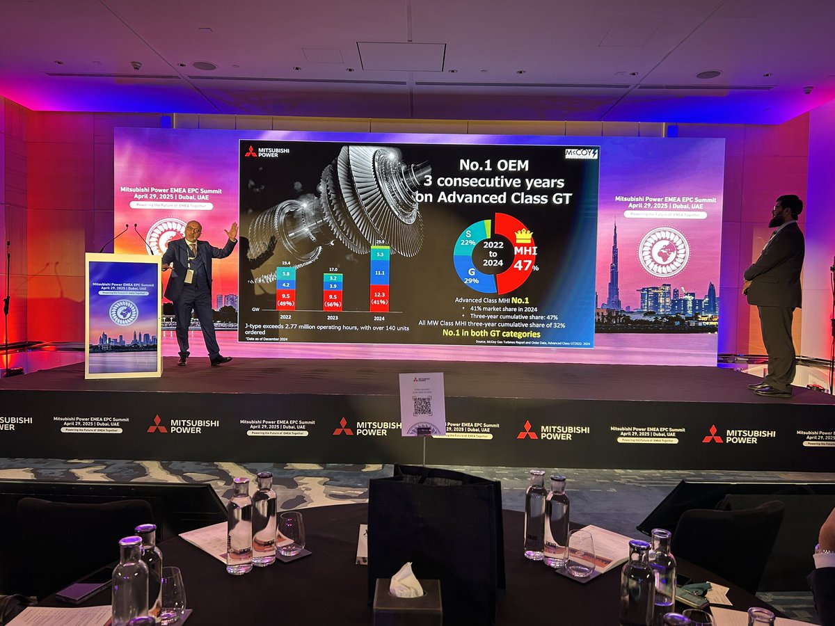 🌍 Collaboration is at the heart of innovation—Mitsubishi Power EMEA EPC event—this time in Dubai, accelerating the #EnergyTransition across #MiddleEast, #Europe and #Africa

Clean, affordable and Resilient #power
#MoveTheWorldForward
#Partnership
<a href="/MHI_Group/">Mitsubishi Heavy Industries</a> <a href="/Power_MHI/">Mitsubishi Power</a>