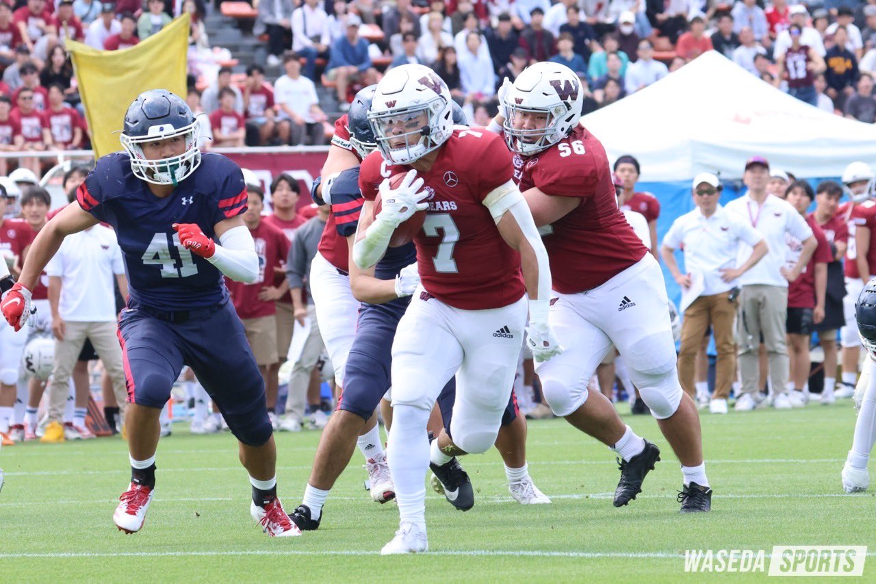 早稲田大学米式蹴球部 BIG BEARS (@wasedafootball) / X 早稲田大学米式蹴球部 BIG BEARS (@wasedafootball) / X