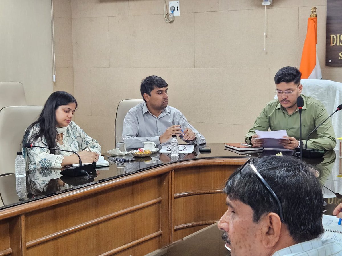 District Magistrate, South West Delhi (@dmsouthwest1) on Twitter photo 📋 Monthly meeting held with Political Parties, EROs & AEROs of District South West to review and strengthen the Electoral Roll process. Collective efforts ensure a more inclusive and accurate voter list. 🗳️✅
#ElectionReady #SVEEP #
<a href="/lsinghal17/">Lakshay Singhal, IAS</a>
<a href="/CeodelhiOffice/">CEO, Delhi Office</a>
<a href="/ECISVEEP/">Election Commission of India</a> 📋 Monthly meeting held with Political Parties, EROs & AEROs of District South West to review and strengthen the Electoral Roll process. Collective efforts ensure a more inclusive and accurate voter list. 🗳️✅
#ElectionReady #SVEEP #
<a href="/lsinghal17/">Lakshay Singhal, IAS</a>
<a href="/CeodelhiOffice/">CEO, Delhi Office</a>
<a href="/ECISVEEP/">Election Commission of India</a>