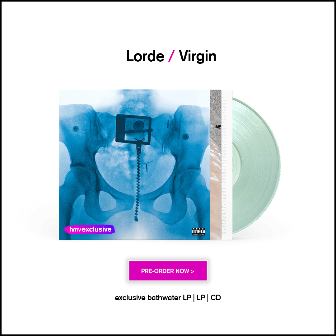 Lorde returns 📣 Virgin channels the raw, beat-driven energy of Pure Heroine &amp; Melodrama. Led by #1 single ‘What Was That’ — the generational voice is back.

pre-order now 👉 ow.ly/8gNk50VLbns