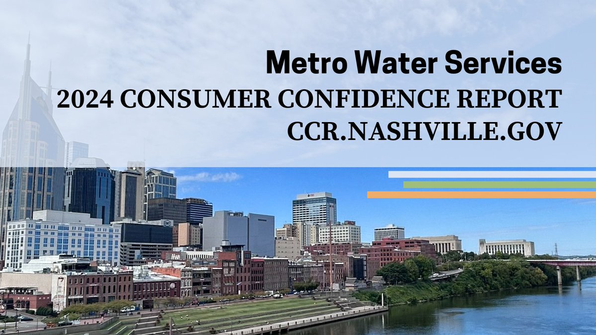 From our Water Treatment Facilities to our state-certified Research and Analytical Lab, we take immense pride in not only meeting but exceeding state and federal regulations for drinking water.

The 2024 Consumer Confidence Report is now available at ccr.nashville.gov.