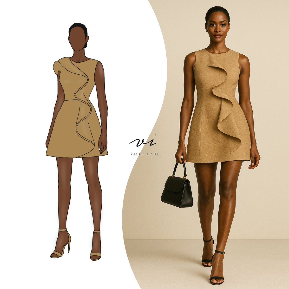 viccimahi's tweet image. Day 1 

This chandelier didn't just inspire me. it challenged me.

So l went bold: sculpted silhouettes, an exaggerated hat, and shapes that hold their own weight.

And this look? It owns space.

Key takeaway:
When you respect shape, shape rewards you.

#styledbylife