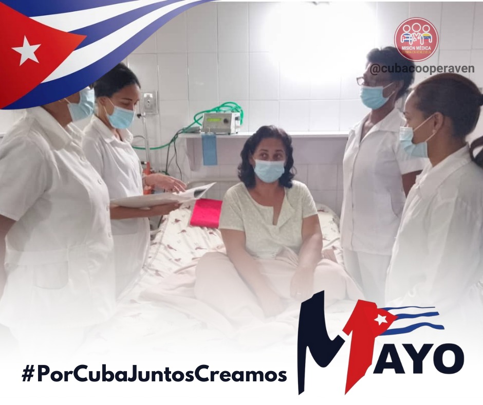 Misión Médica Estado Guárico. (@cubacooperaveg) on Twitter photo Los colaboradores celebramos este 1ro de mayo más unidos y solidarios, brindando salud en cada rincón. #PorCubaJuntosCreamos #CubaPorLaVida <a href="/cubacooperaven/">Misión Médica Cubana en Venezuela</a> <a href="/MINSAPCuba/">Ministerio de Salud Pública de Cuba</a> <a href="/japortalmiranda/">José Angel Portal Miranda</a> Los colaboradores celebramos este 1ro de mayo más unidos y solidarios, brindando salud en cada rincón. #PorCubaJuntosCreamos #CubaPorLaVida <a href="/cubacooperaven/">Misión Médica Cubana en Venezuela</a> <a href="/MINSAPCuba/">Ministerio de Salud Pública de Cuba</a> <a href="/japortalmiranda/">José Angel Portal Miranda</a>