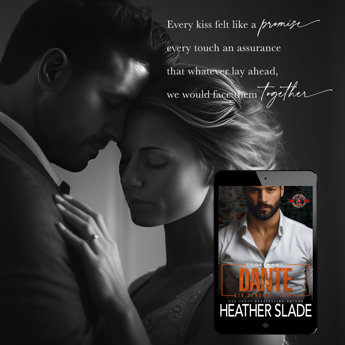 heather__slade's tweet photo. Code Name: Dante, the second installment of K19 Sentinel Cyber, a spinoff series from K19 Shadow Operations, written in Susan Stokerβs Special Forces: Operation Alpha series, releases March 27th. Go preorder your copy!
https://t.co/nMsF2s3SHV
#operationalpha https://t.co/RYhOMcRr2N