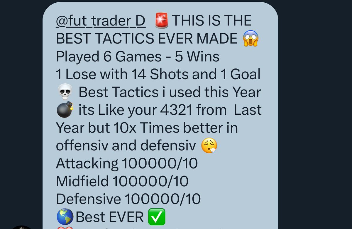 FTD - EAFC Trader/Creator tweet media