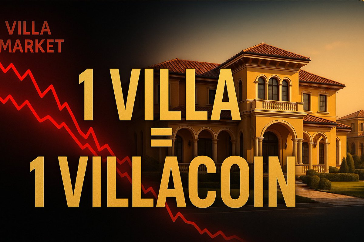 "When mega-villa values implode, $VILLA is your hedge." – Peter Schiff

$VILLA is live now — lock in your luxury-estate hedge

ca- 5fujj5KEuDSrP3fA1kKeb4BRwcJybh7ykTueEe3SPvxg

To celebrate giving away 1,000,000 $VILLA among first 500 to retweet and drop wallets!
